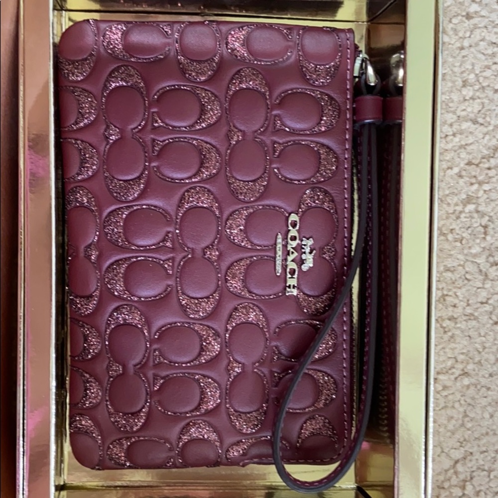 Brand new coach wallet/pouch